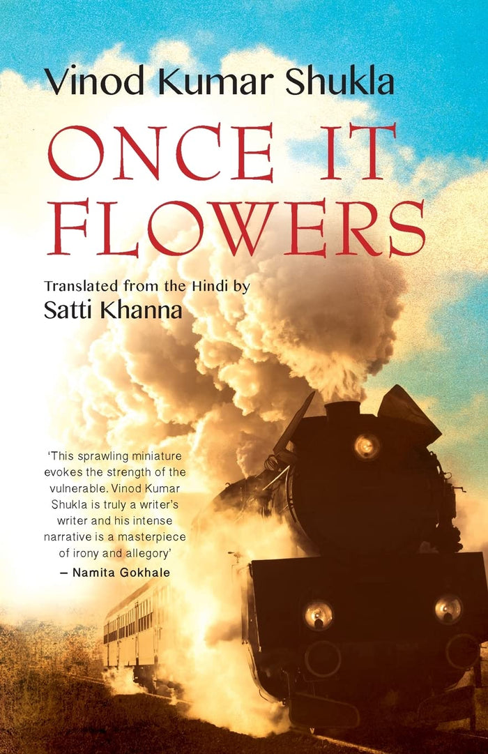 Once It Flowers by Vinod Kumar Shukla - Paperback cover