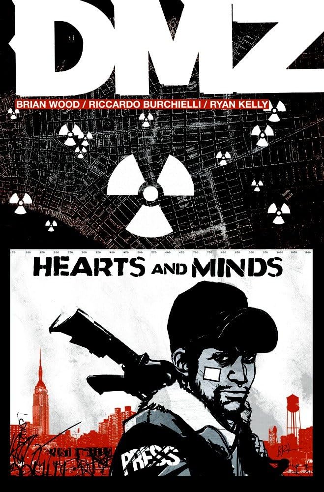 DMZ Vol. 8: Hearts and Minds by Brian Wood - Paperback cover