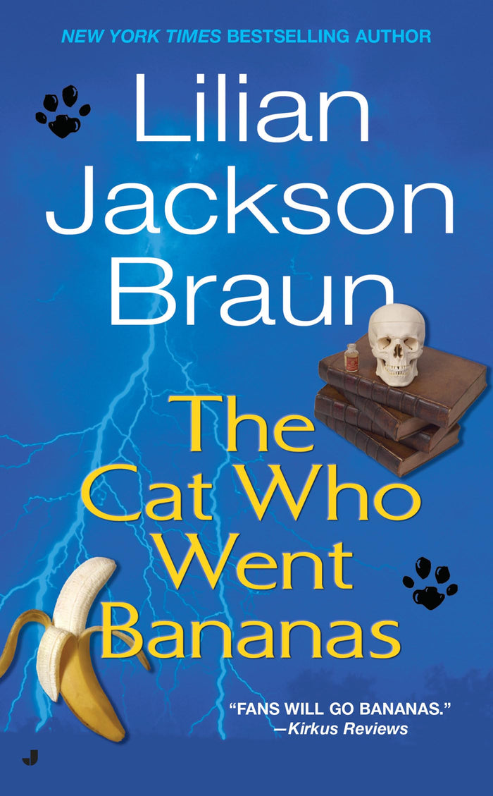 The Cat Who Went Bananas by Lilian Jackson Braun - Mass Market Paperback cover