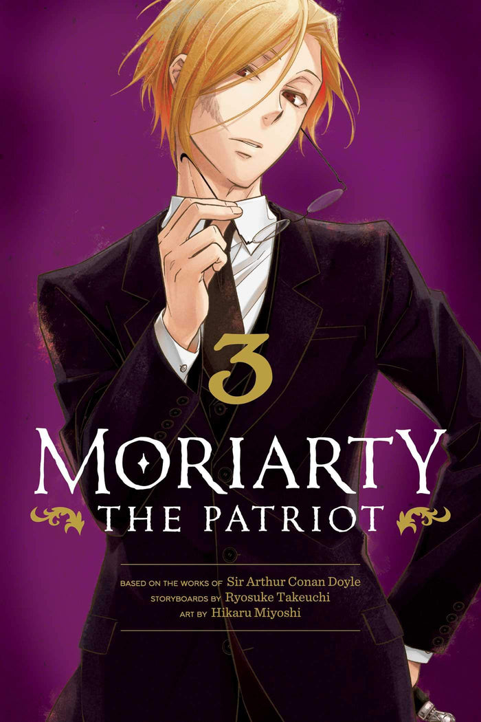 Moriarty the Patriot, Vol. 3 by Ryosuke Takeuchi - Paperback cover