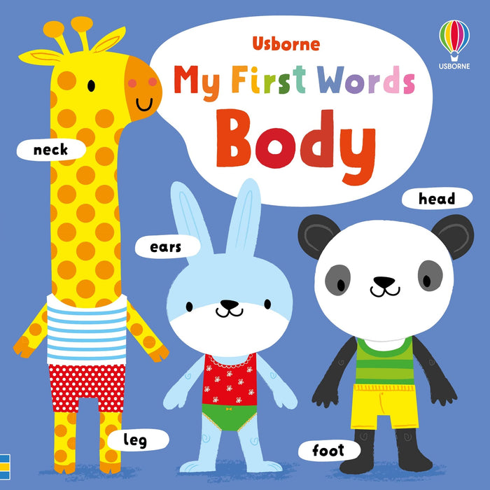 My First Words Body by Fiona Watt - Board Book cover