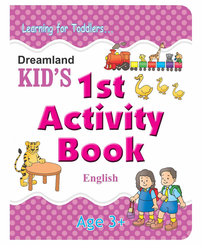 1st Activity Book - English by Dreamland Publications - Paperback cover