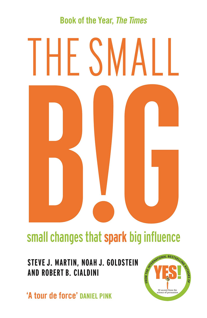 Small BIG by Robert B. Cialdini - Paperback cover