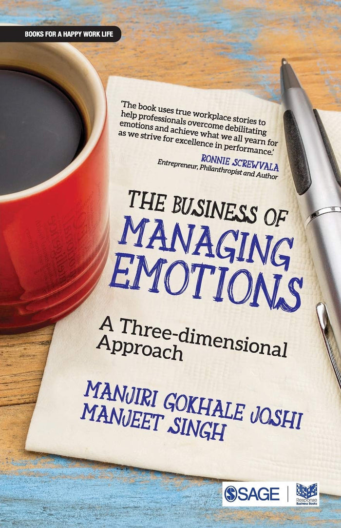 The Business of Managing Emotions: A Three-Dimensional Approach by Manjiri Gokhale Joshi - Paperback cover