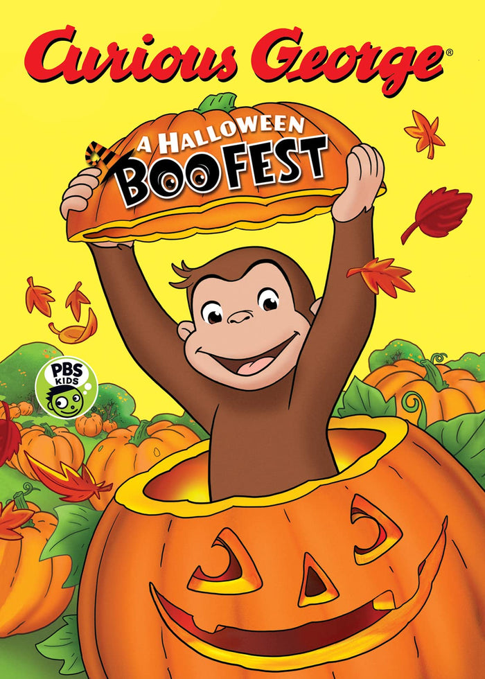 Curious George: A Halloween Boo Fest: A Halloween Book for Kids by H. A. Rey - Board Book cover
