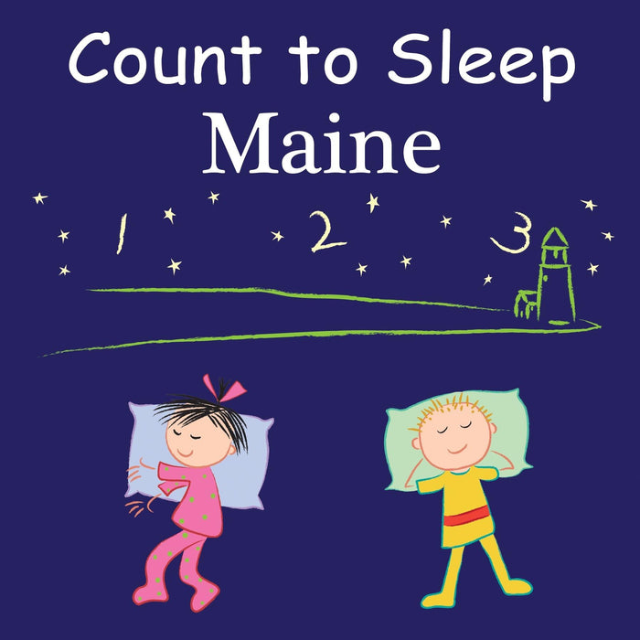 Count To Sleep Maine by Mark Jasper - Board Book cover