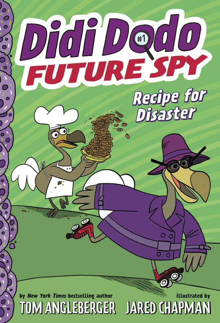 Didi Dodo, Future Spy: Recipe for Disaster (Didi Dodo, Future Spy #1) (The Flytrap Files) by Tom Angleberger - Hardcover cover