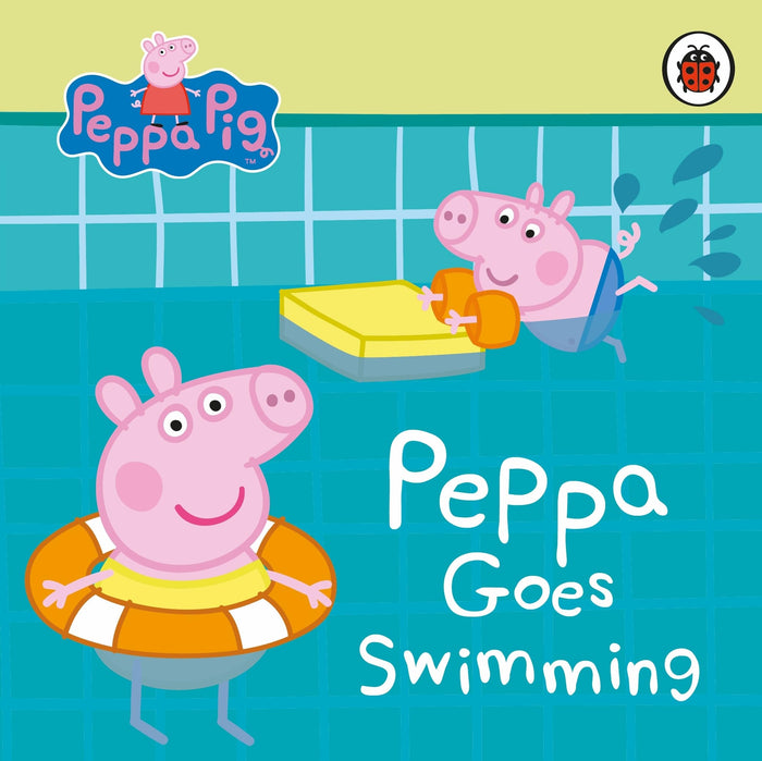 Peppa Pig Peppa Goes Swimming by Peppa Pig - Board Book cover