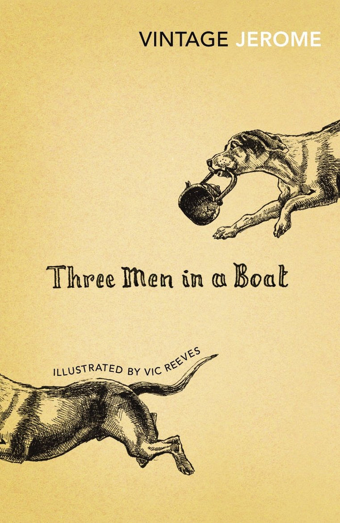 Three Men in a Boat by Jerome K. Jerome - Paperback cover