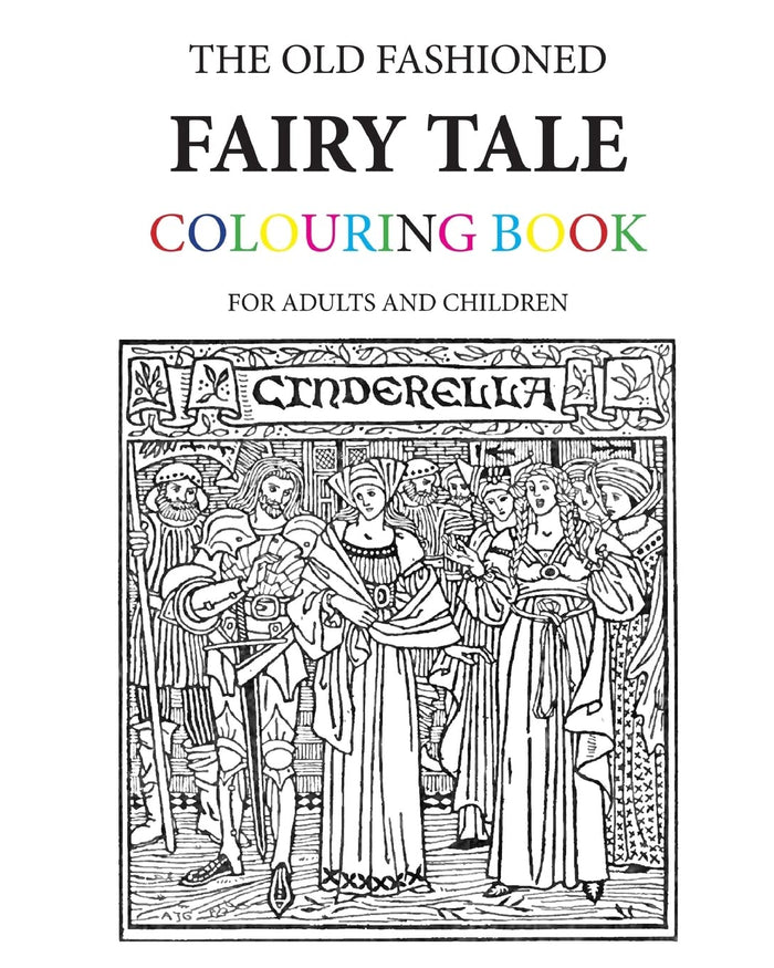 The Old Fashioned Fairy Tale Colouring Book by Hugh Morrison - Paperback cover