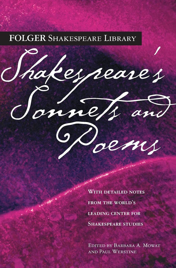 Shakespeare's Sonnets & Poems (Folger Shakespeare Library) by William Shakespeare - Paperback cover