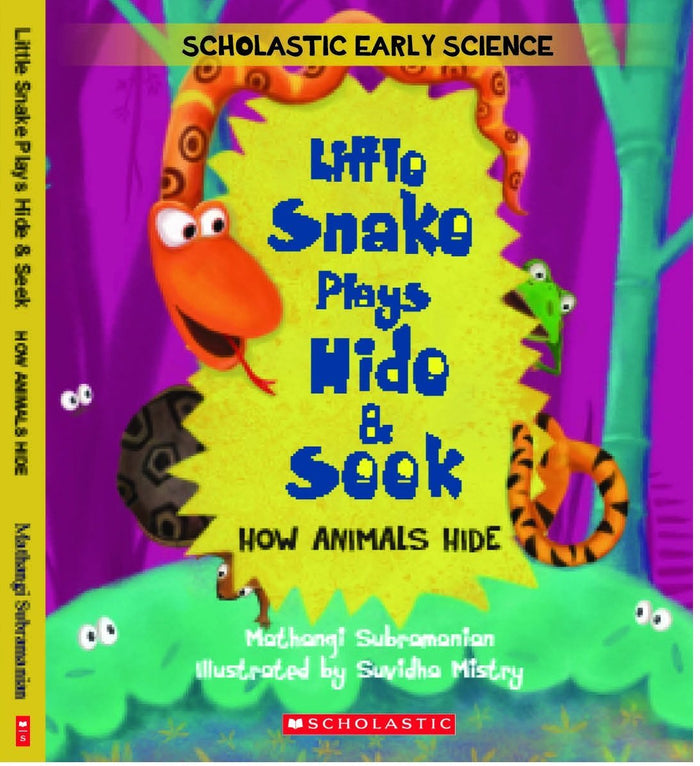 Little Snake Plays Hide and Seek by Mathangi Subramanian - Paperback cover