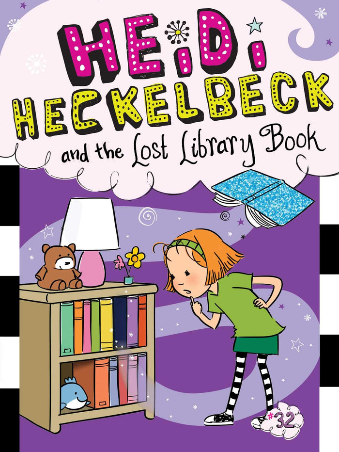 Heidi Heckelbeck and the Lost Library Book by Wanda Coven - Paperback cover
