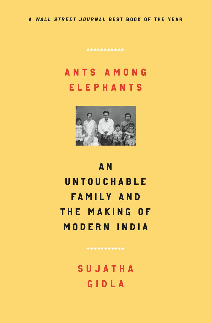 Ants Among Elephants: An Untouchable Family and the Making of Modern India by Sujatha Gidla - Paperback cover