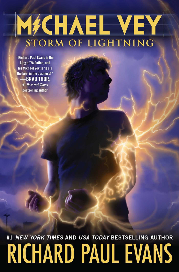 Michael Vey 5: Storm of Lightning by Richard Paul Evans - Paperback cover