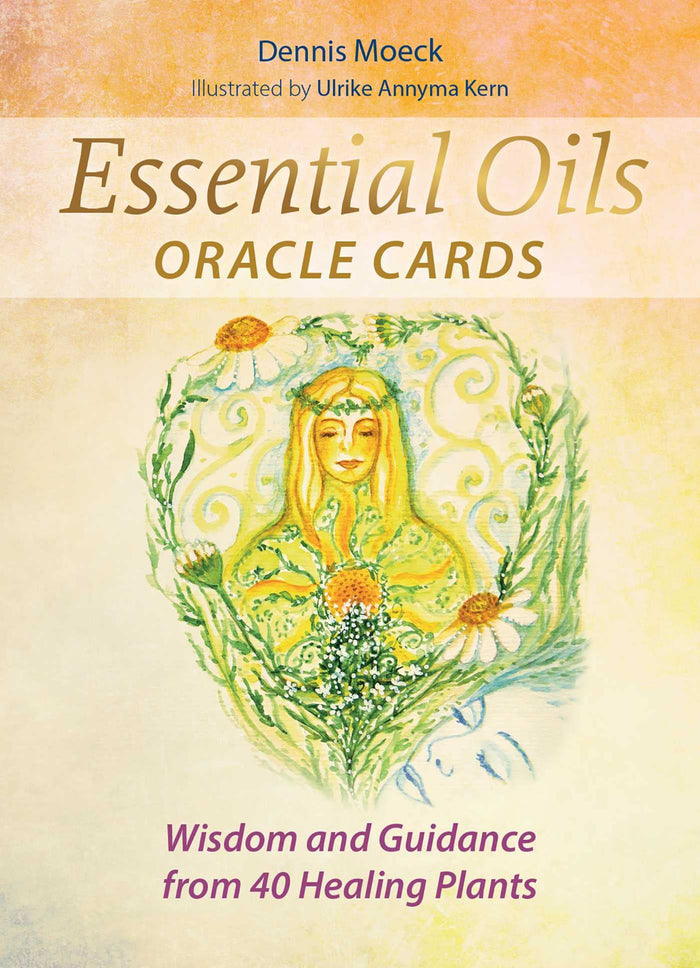 Essential Oils Oracle Cards: Wisdom and Guidance from 40 Healing Plants by Dennis Moeck - Cards cover