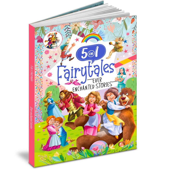 5 In 1 Fairytales Ever Enchanted Stories - 2 - Paperback cover