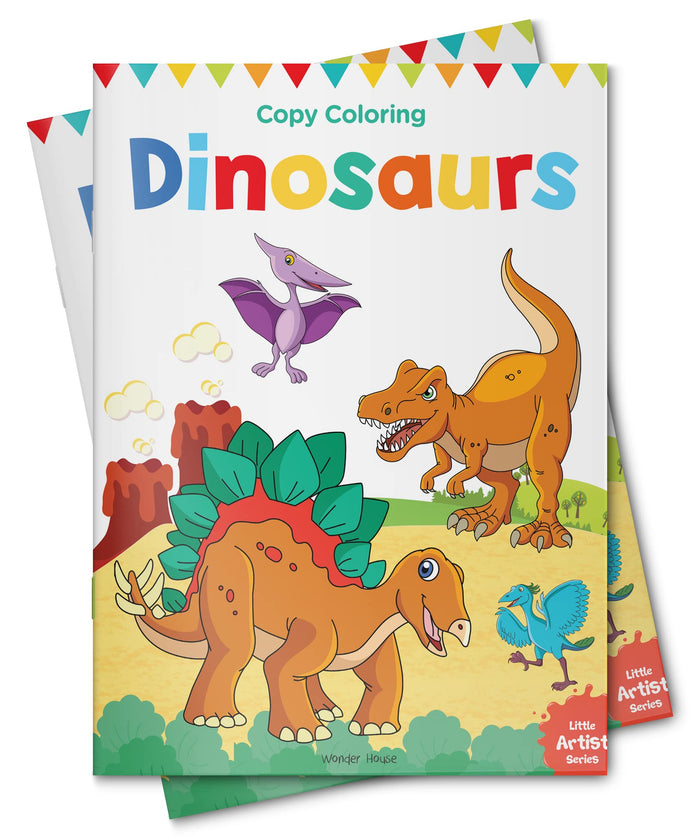 Dinosaurs (Little Artist Series) by Wonder House Books - Paperback cover