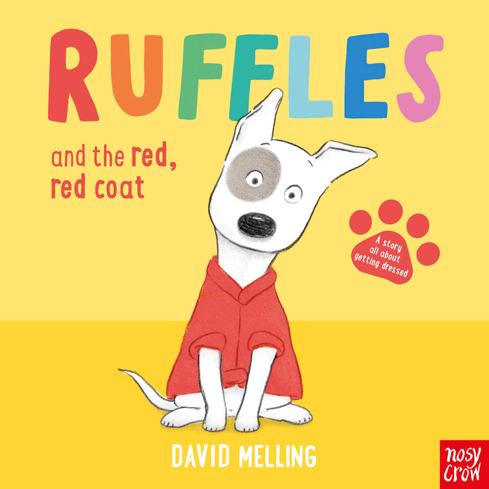 Ruffles and the red, red coat by David Melling - Paperback cover