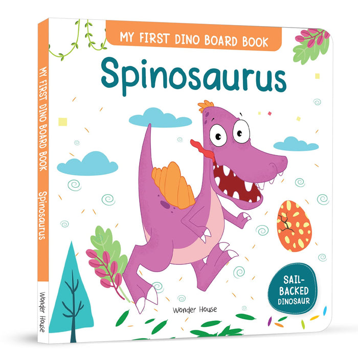 My First Dino Board Book: Spinosaurus (My First Books) by Wonder House Books - Board Book cover