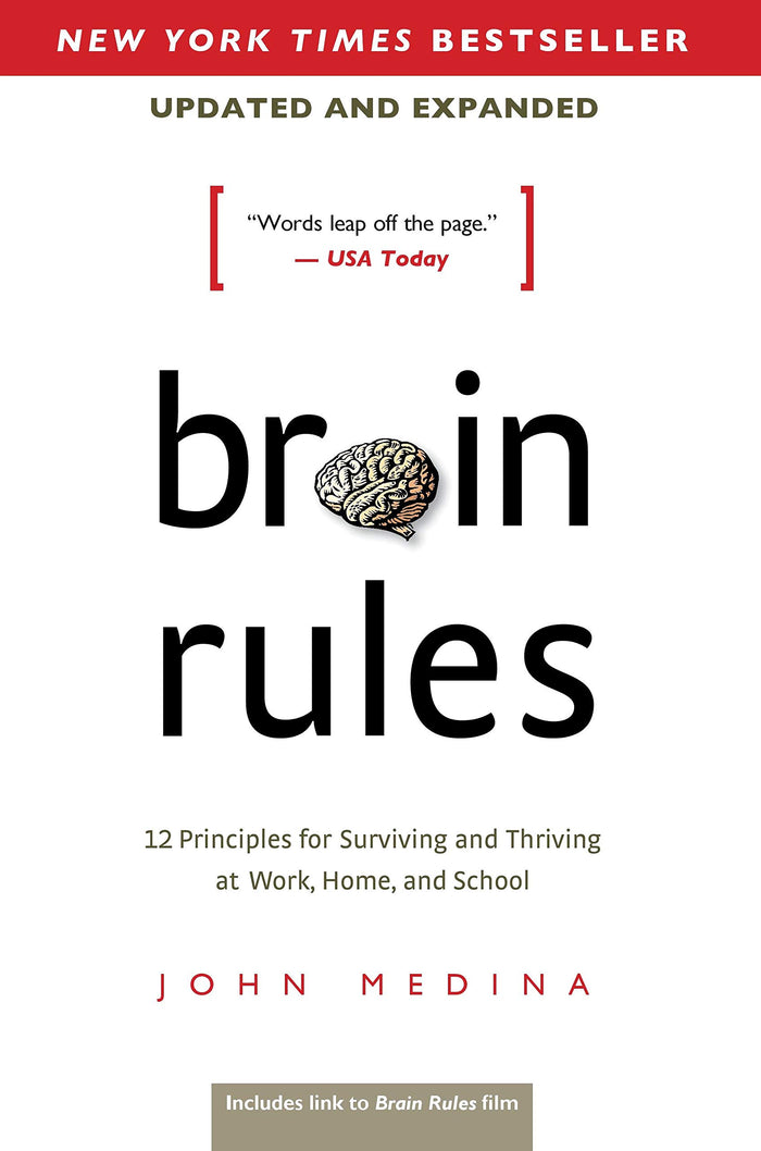Brain Rules by John Medina - Paperback cover