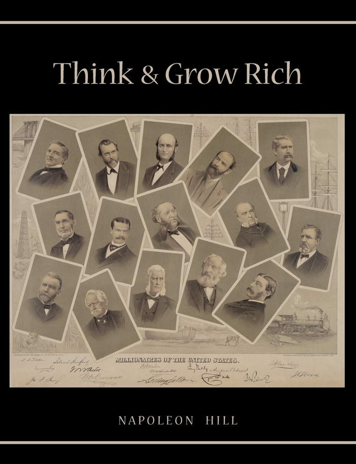 Think and Grow Rich by Napoleon Hill - Paperback cover