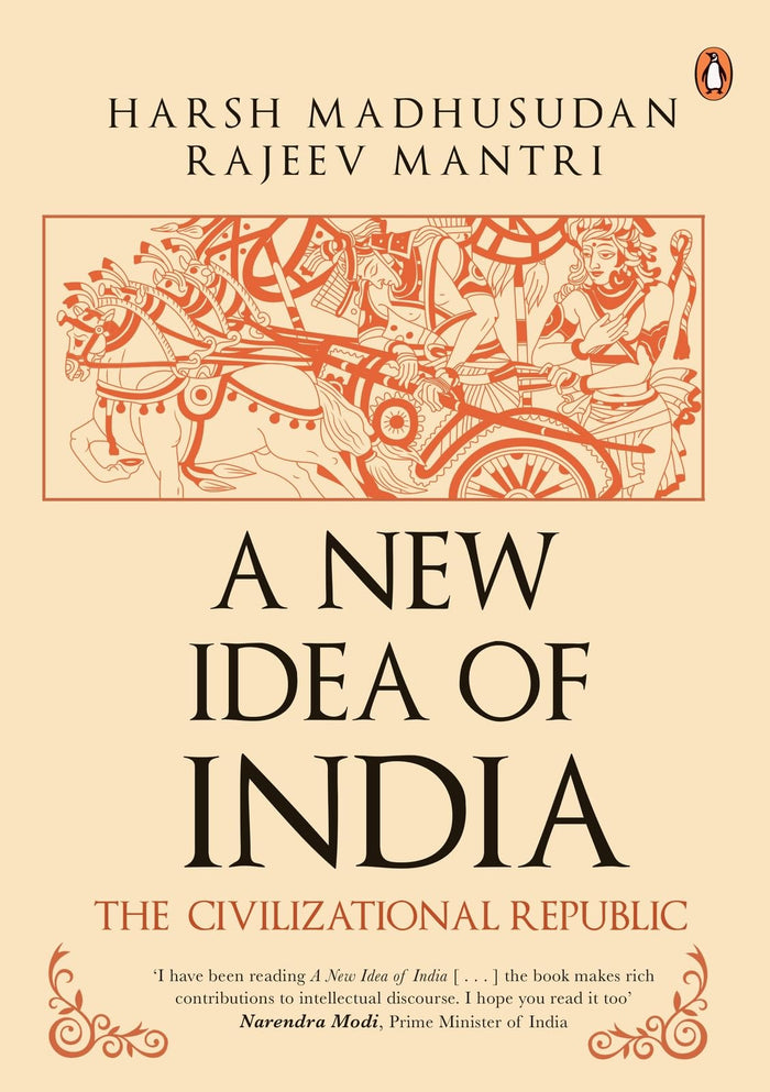 A New Idea of India: The Civilizational Republic by Harsh Madhusudan - Paperback cover