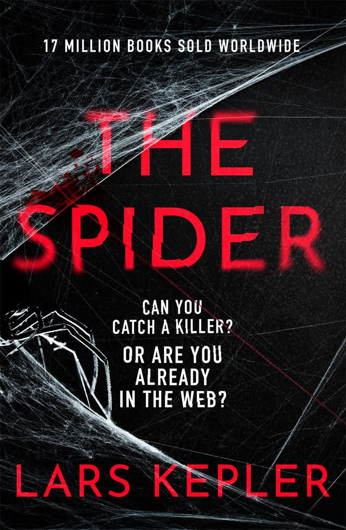 Zaffr The Spider. by Lars Kepler - Paperback cover