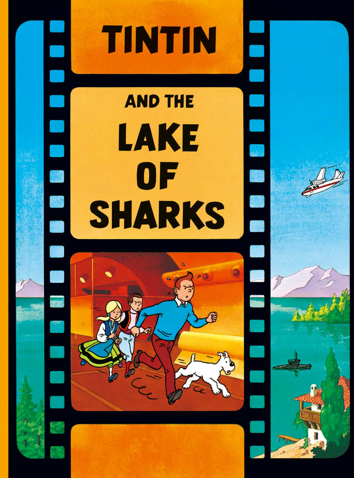 Tintin - Tintin and the Lake of Sharks by Herge - Paperback cover