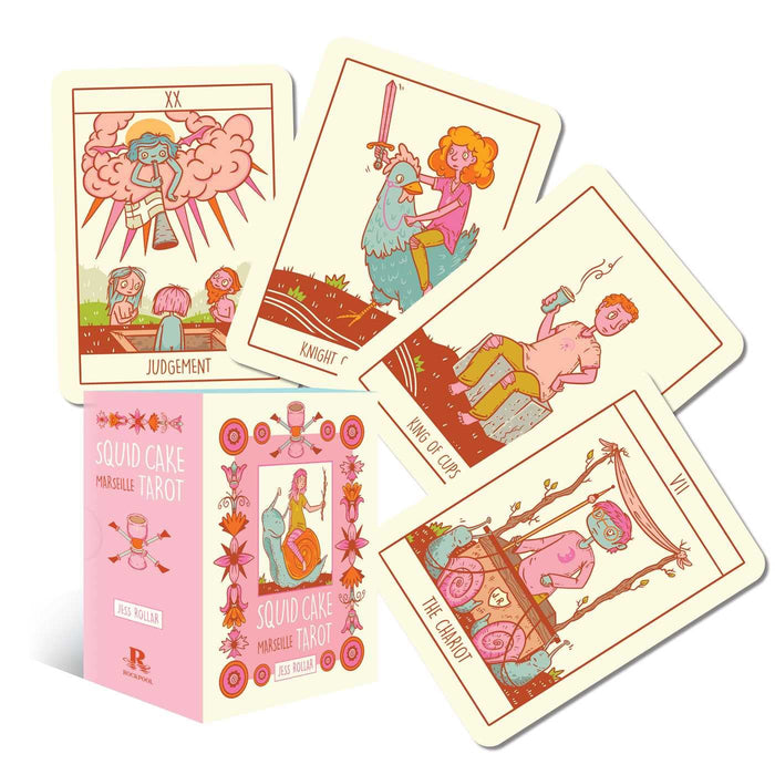 Squid Cake Marseille Tarot (Rockpool Tarot) by Jess Rollar - Cards cover