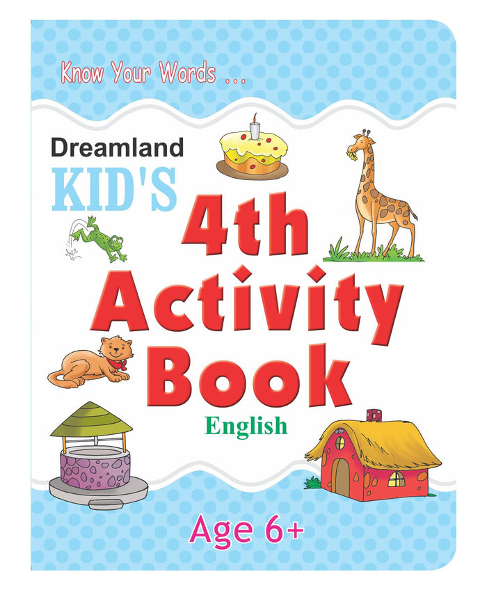 4Th Activity 6+ Kids Activity - English by Dreamland Publicatio - Paperback cover