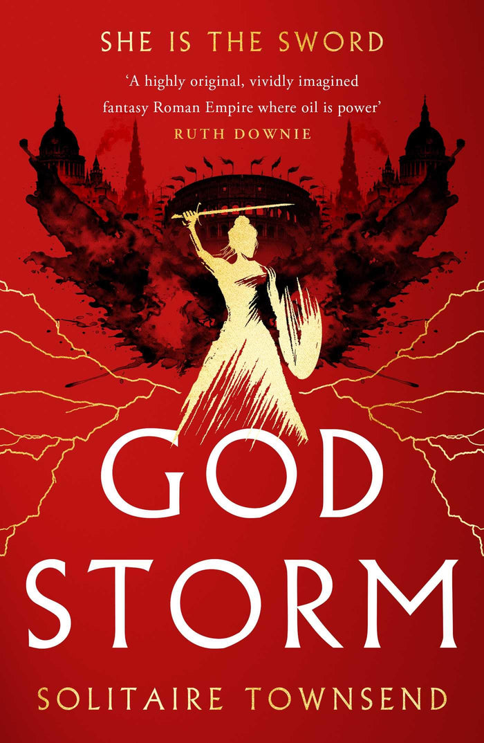 Godstorm by Solitaire Townsend - Paperback cover