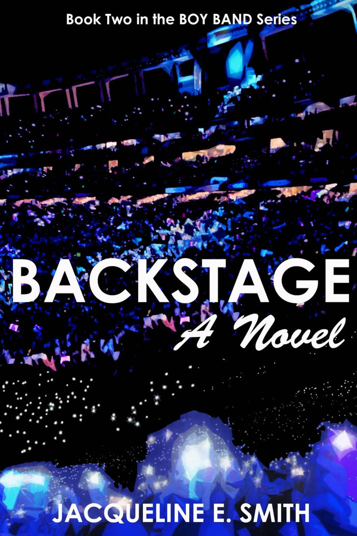 Backstage (Boy Band) by Jacqueline E. Smith - Paperback cover
