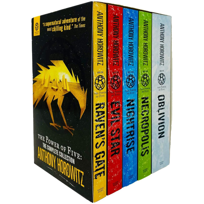 The Power of Five: The Complete Collection 5 Books Box Set by Anthony Horowitz by Anthony Horowitz - Paperback cover