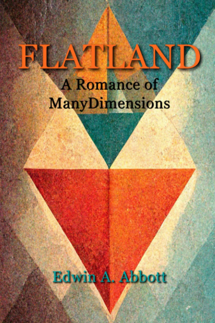Flatland (Illustrated) by Edwin A. Abbott - Paperback cover