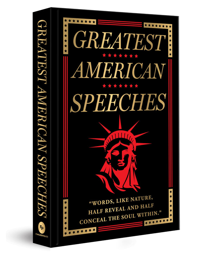 Greatest American Speeches (Deluxe Hardbound Edition) - Hardcover cover