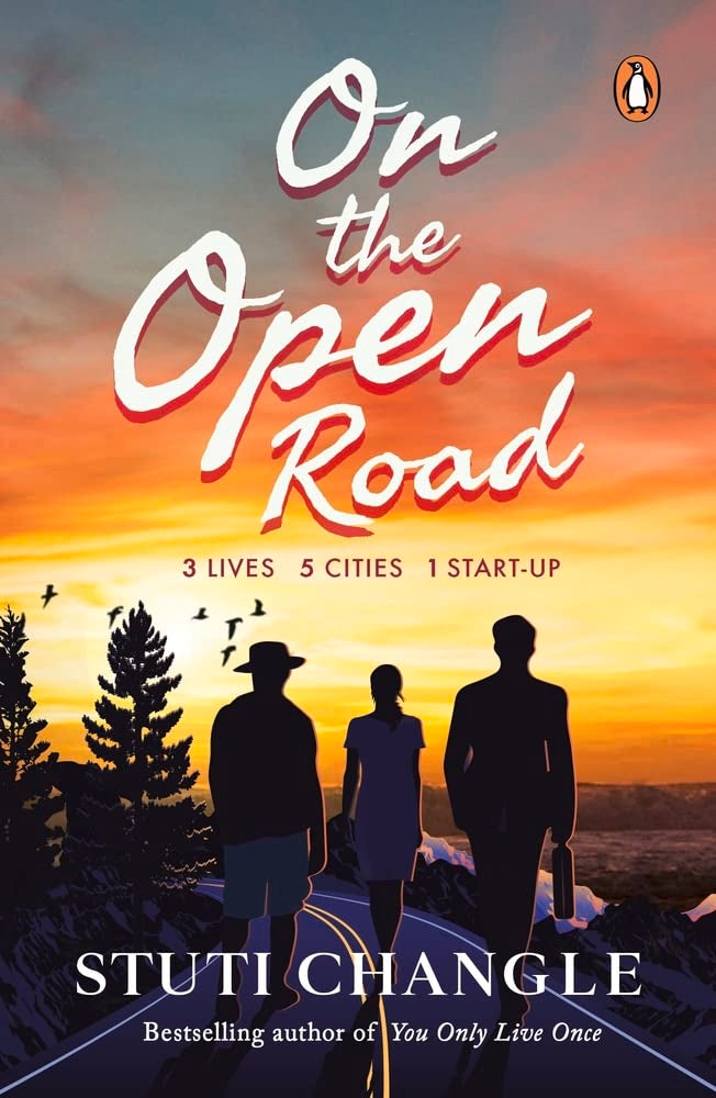 On the Open Road: Three Lives. Five Cities. One Dream by Stuti Changle - Paperback cover