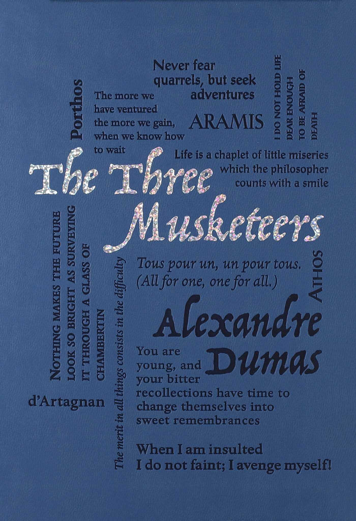 The Three Musketeers (Word Cloud Classics) by Alexandre Dumas - Paperback cover