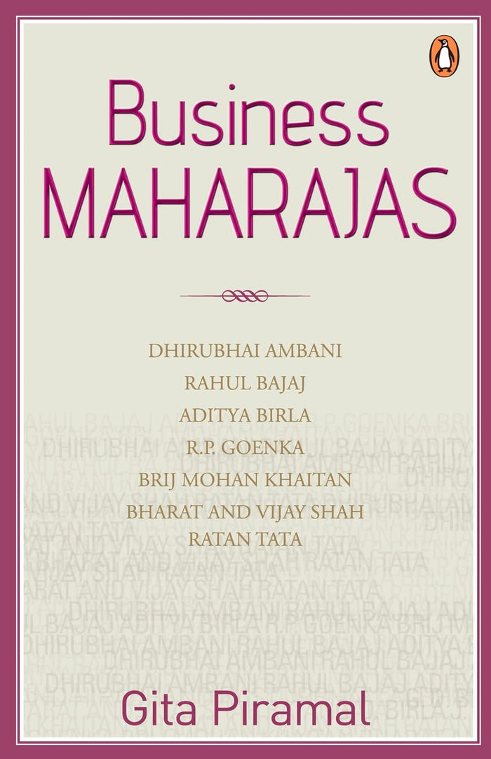 Business Maharajas by Gita Piramal - Paperback cover