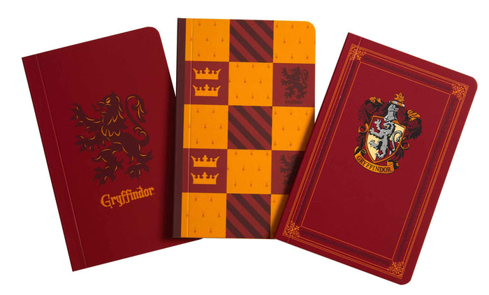 Harry Potter: Gryffindor Pocket Notebook Collection (Set of 3) by Insight Editions - Paperback cover