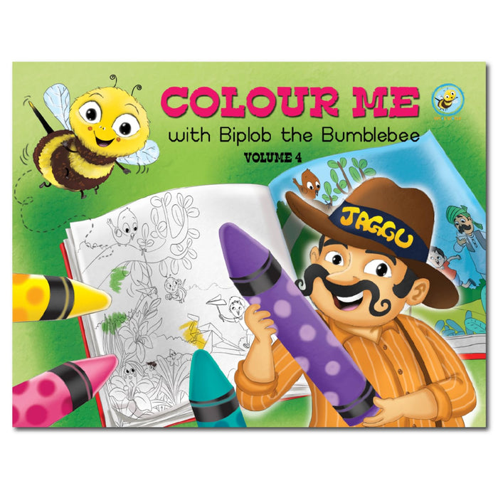 Colour me with Biplob volume 4 by Abhishek Talwar - Paperback cover