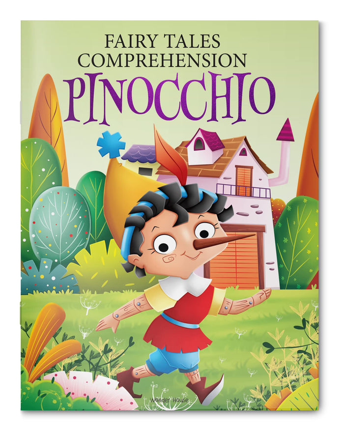 Fairy Tales Comprehension: Pinocchio by Wonder House Books - Paperback cover