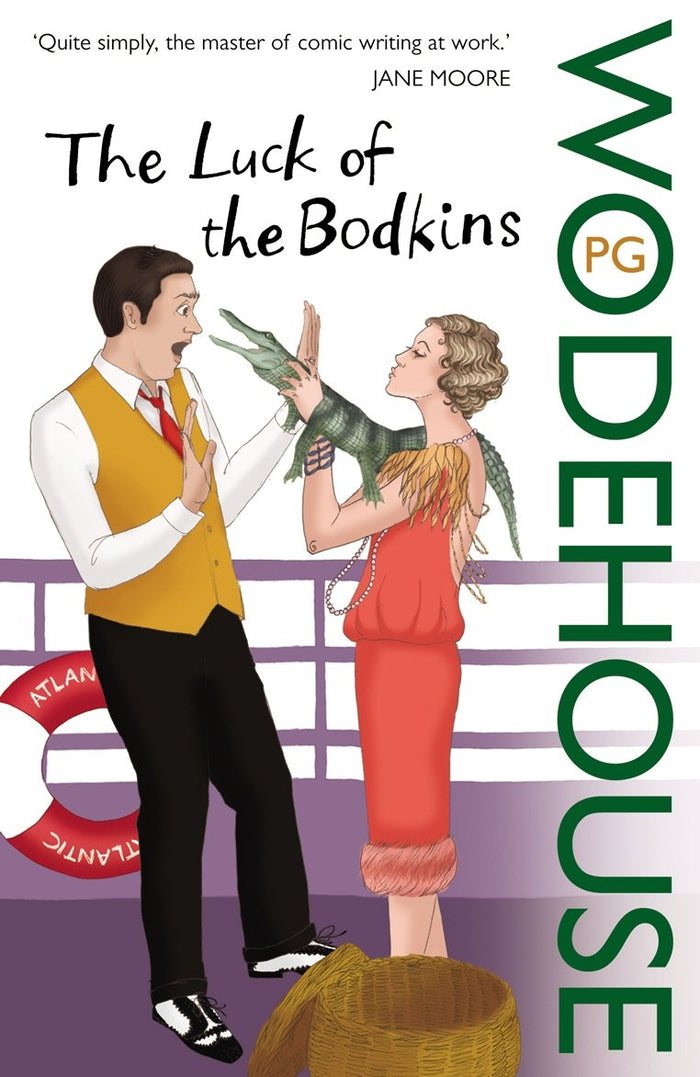 The Luck of the Bodkins by P.G. Wodehouse - Paperback cover