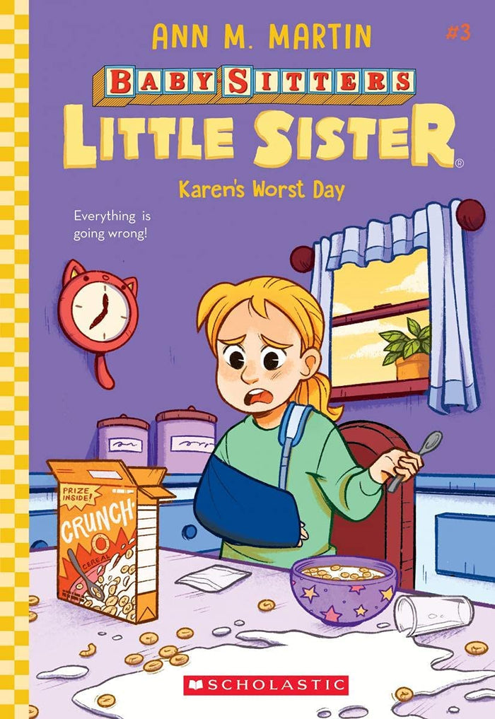 The Baby-Sitters Little Sister #3: Karens Worst Day by Ann M Martin - Paperback cover