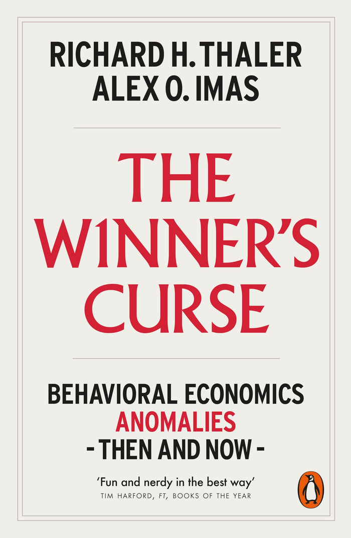 The Winner's Curse by Richard H. Thaler and Alex O. Imas - Paperback cover