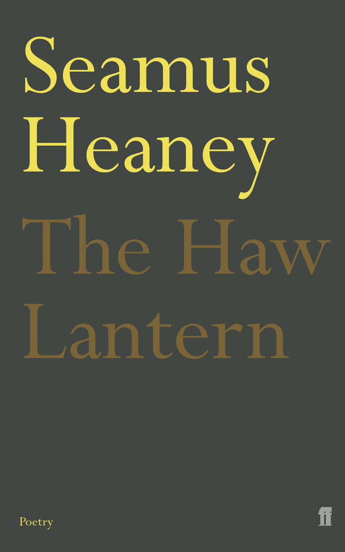 Haw Lantern by Seamus Heaney - Paperback cover