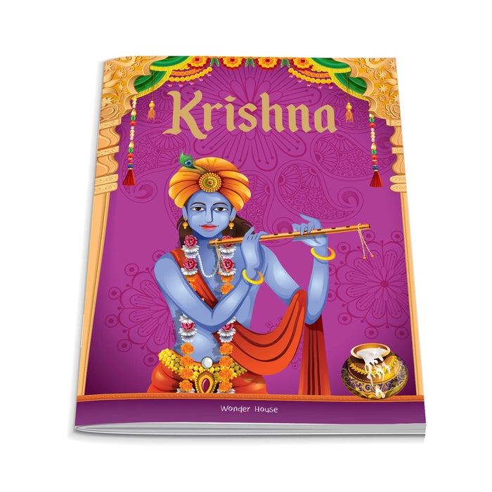 Tales from Krishna (Indian Mythology for Children) by Wonder House Books - Paperback cover