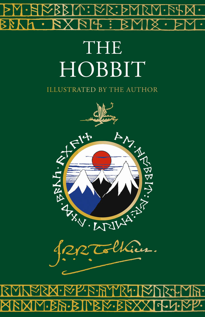 The Hobbit: Illustrated by the Author by J.R.R. Tolkien - Hardcover cover
