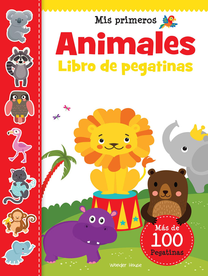 My First Animals Sticker Book - Spanish (Spanish Edition) by Wonder House Books - Paperback cover