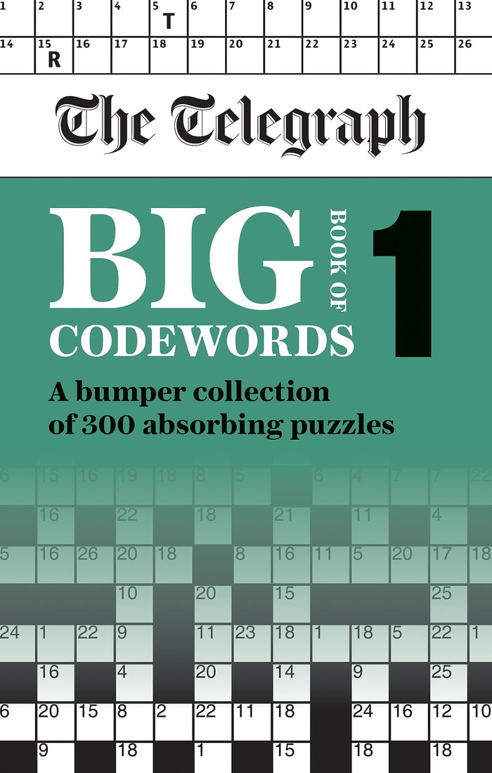 The Telegraph Big Book of Codewords 1 by Telegraph Media Group Ltd - Paperback cover